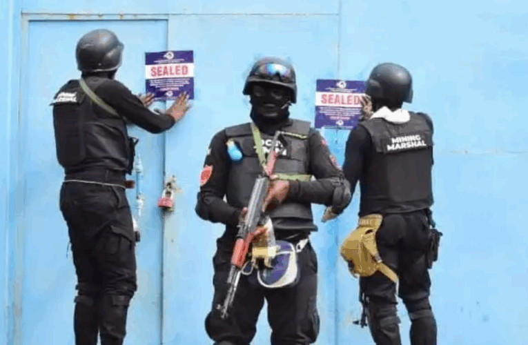 Mining marshals arrest seven illegal miners in Kogi