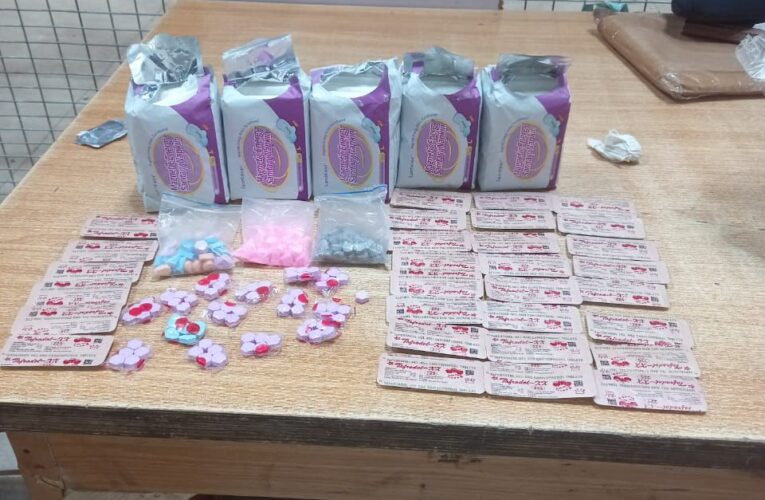 NDLEA intercepts cocaine, opioids hidden in sanitary pads, hair cream