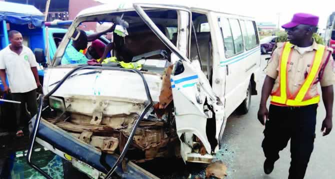 Two children die, seven injured in Ogun auto crash