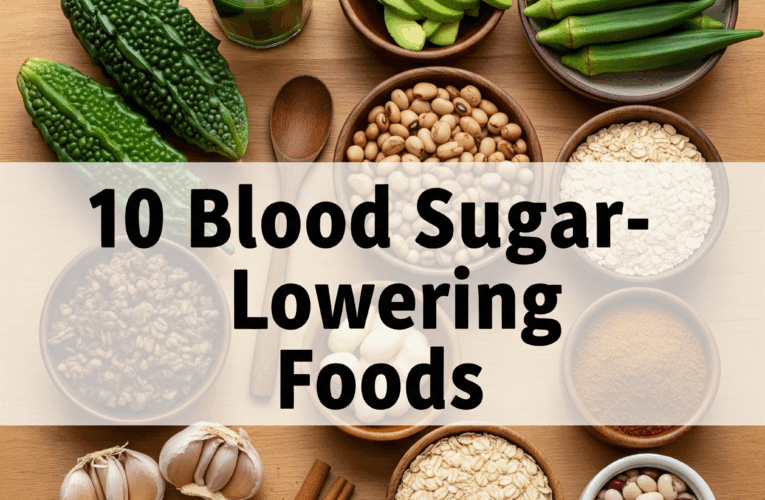 Top 10 Foods That Naturally Lower Blood Sugar – Eat These Every Day!