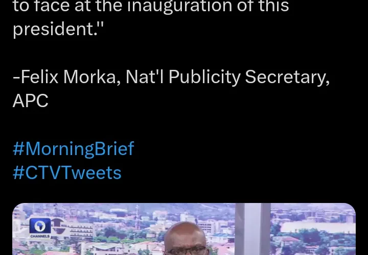 In The 2yrs Of Tinubu, Everywhere You Look, You’ll See Evidence Of Inspiring Accomplishments – Felix Morka