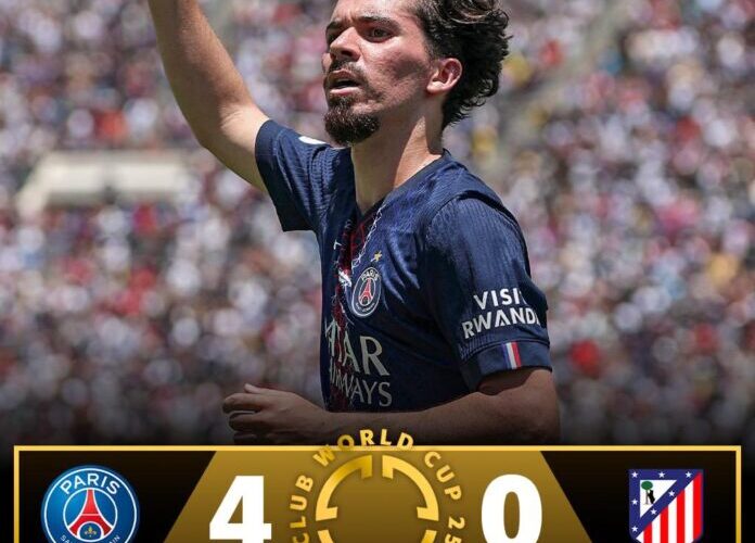 PSG Thrash Atletico Madrid 4-0 to Open Club World Cup Campaign in Style