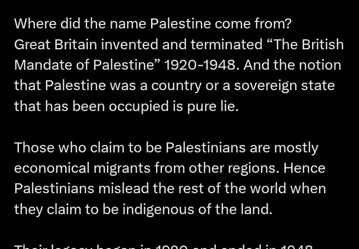 Palestinians Mislead The Rest Of The World When They Claim To Be Indigenous Of The Land