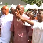 Rivers State People Hails Suspended Gov Fubara As Their Leader During His Visit To Wike’s Local Govt