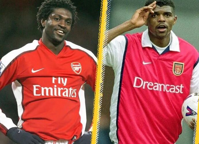 “god of Football” – Adebayor Declares Kanu Nwankwo as His Football Idol