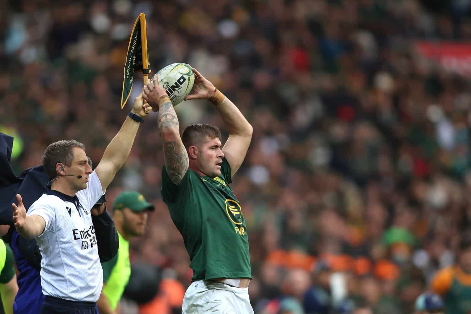 I must take responsibility, says Marx about Bok lineout woes