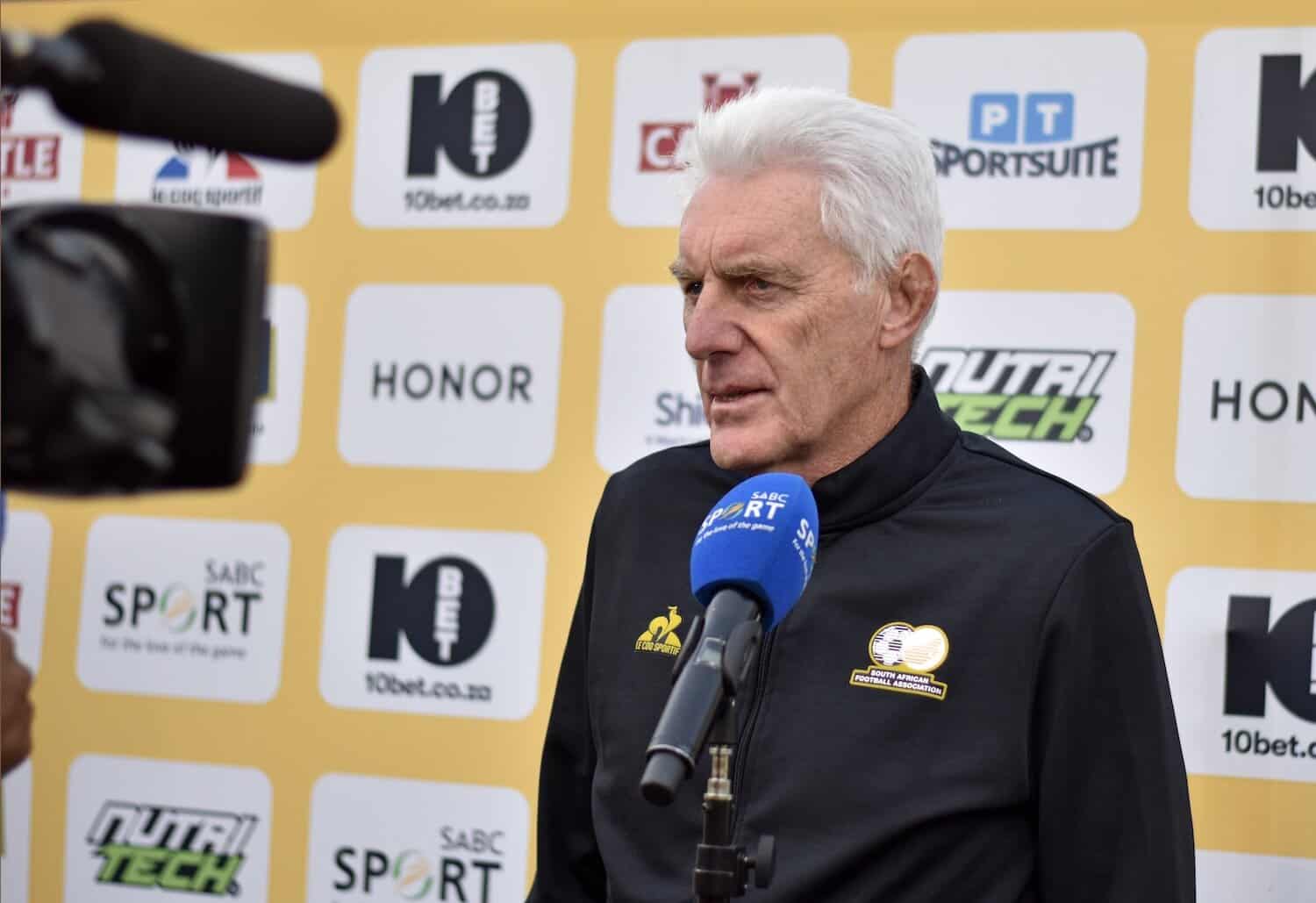 ‘One more win’ – Broos praises Bafana fight in Nigeria draw