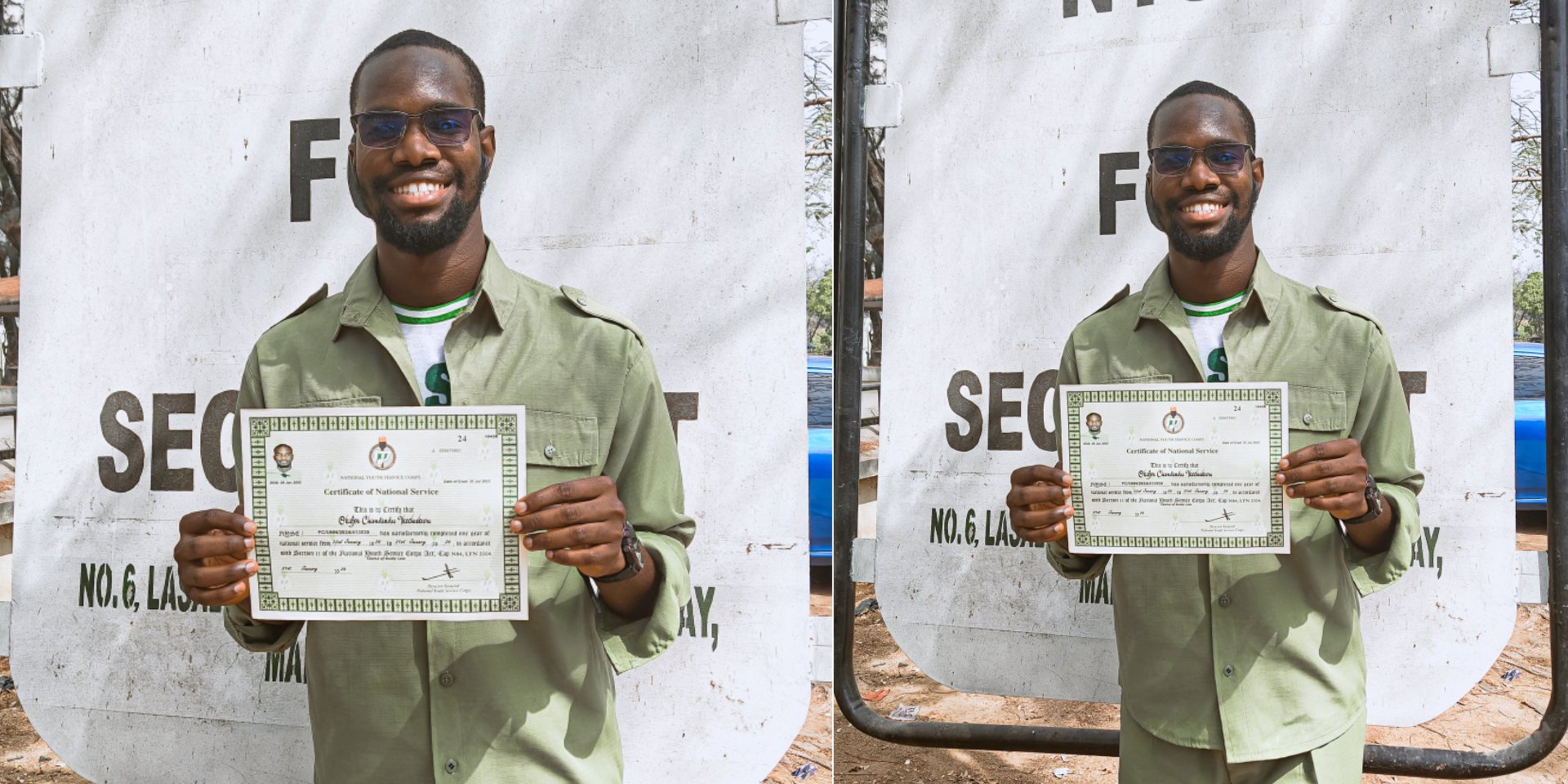 Man passes out of NYSC after 2 years, shares his story