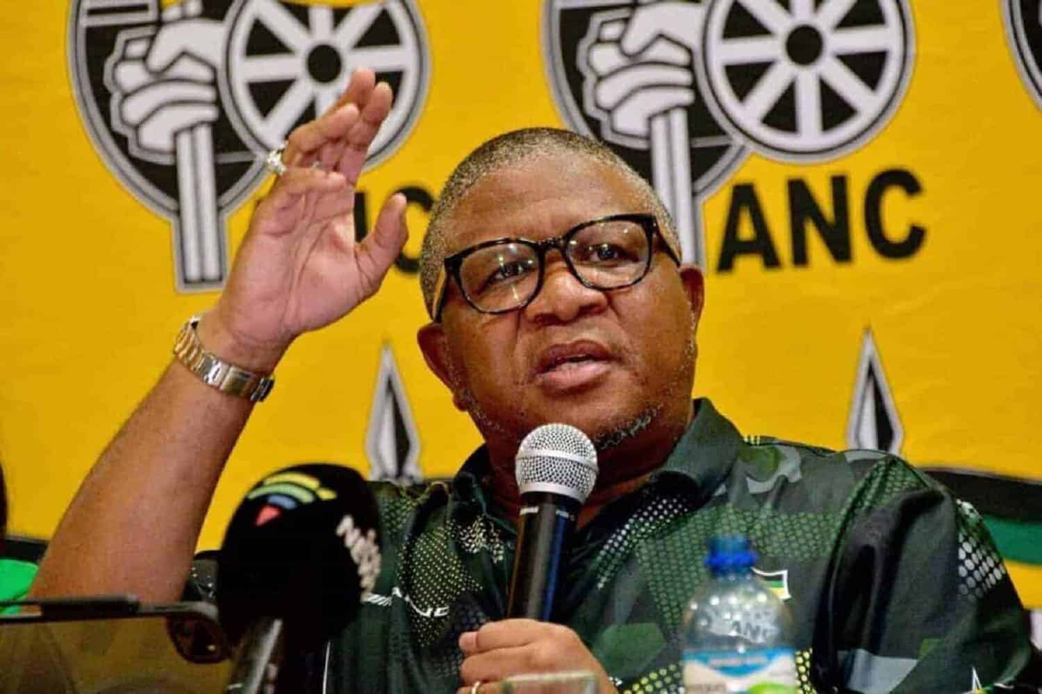 Mbalula says ANC will support Morero in motion of no confidence vote