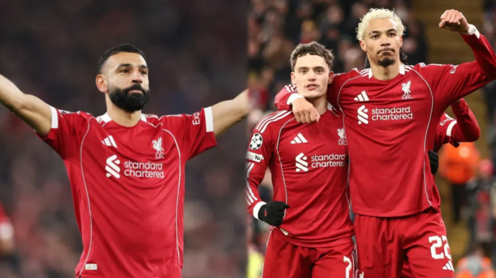 Salah ends drought as Liverpool cruise into last 16 with six-goal thriller