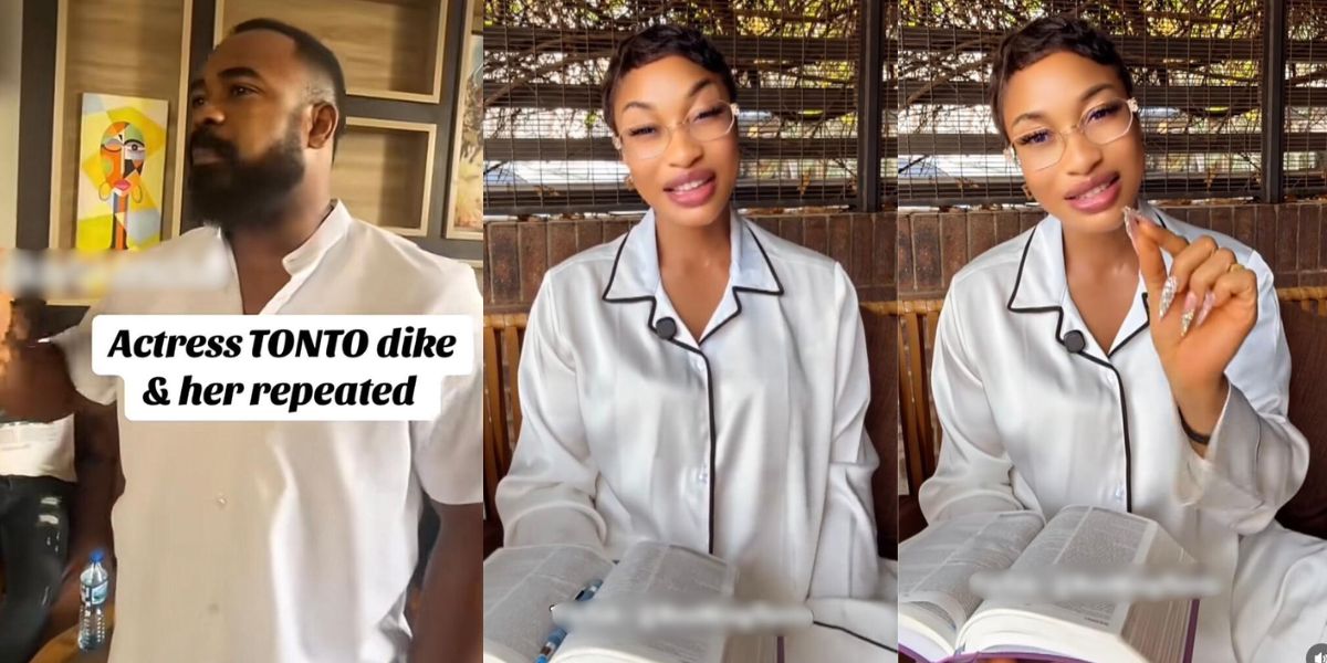 “She hasn’t changed” – Man calls out Tonto Dikeh following her re-dedication to Christ, shares observation