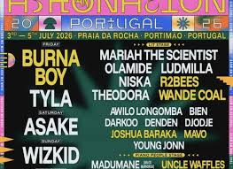 Wizkid, Burna Boy, Asake to Headline Afro Nation 2026 in Portugal